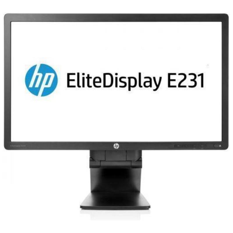 23-inch HP EliteDisplay E231 1920 x 1080 LCD Beeldscherm Zwart 3