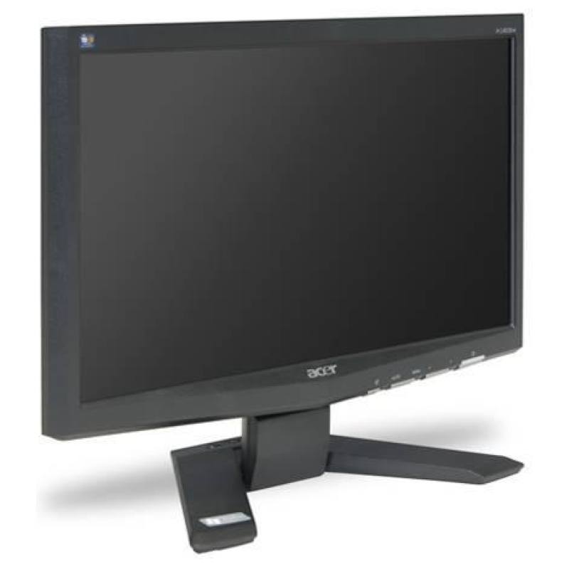 16-inch Acer X163W 1366 x 768 LCD Beeldscherm Zwart 3