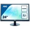24-inch Aoc E2460SH 1920 x 1080 LCD Beeldscherm Grijs 2