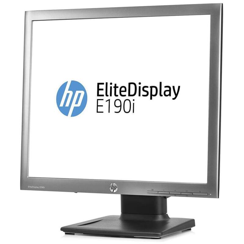 19-inch HP EliteDisplay E190i 1280 x 1024 LCD Beeldscherm Grijs 3