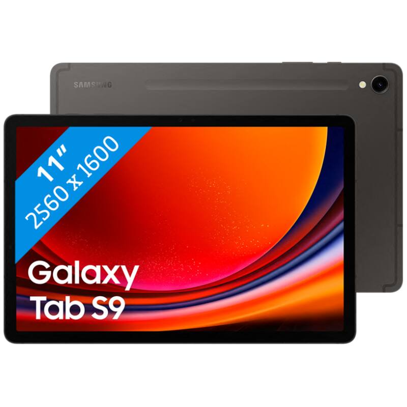Samsung Galaxy Tab S9 11 inch 128 GB Wifi Zwart 3
