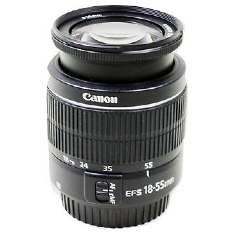 Canon EF-S 18-55 mm F3.5-5.6 III 58 mm filter (geschikt voor Canon EF-S) zwart 3