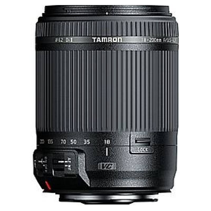Tamron 18-200 mm F3.5-6.3 Di VC II 62 mm filter (geschikt voor Canon EF) zwart 3