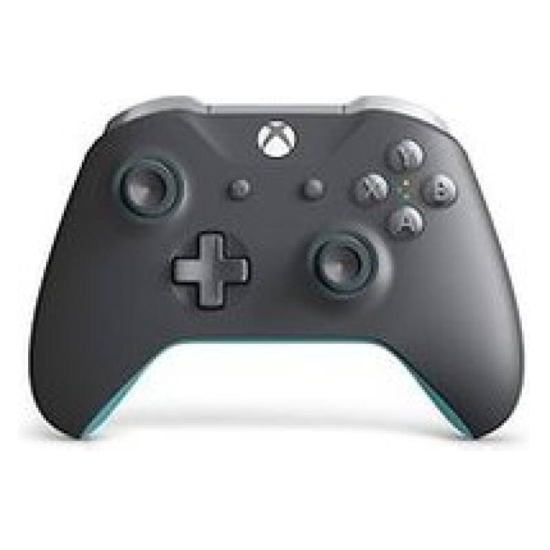 Microsoft Xbox One S Wireless Controller grau blau 3