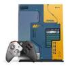 Microsoft Xbox One X 1 TB [Cyberpunk 2077 Limited Edition incl. draadloze Controller] blauw geel 1