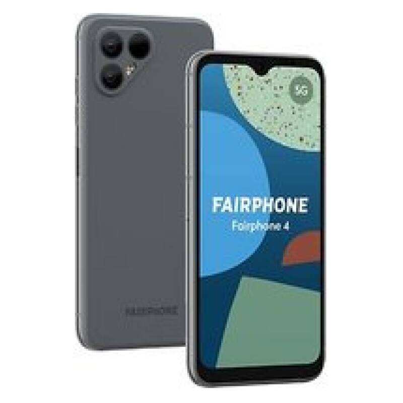 Fairphone 4 Dual SIM 128GB grijs 3